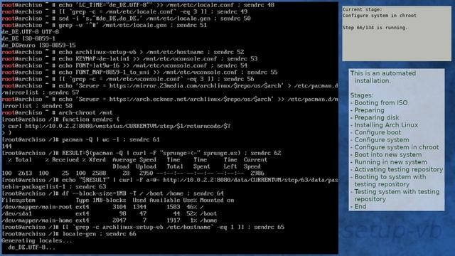 Arch Linux installation recording to kernel 5.9.13-arch1-1 (testing) смотреть онлайн