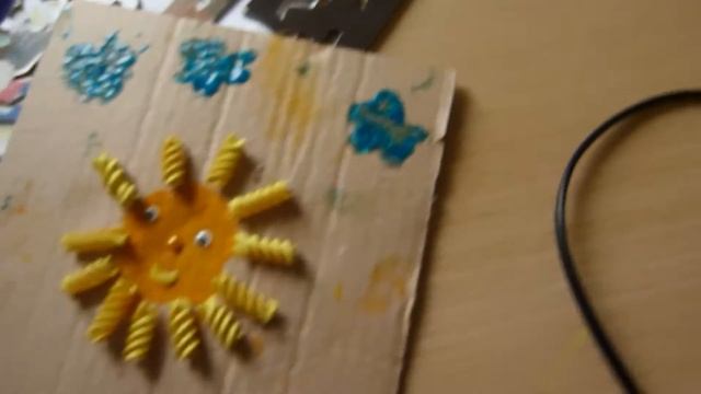 Ждём веснУ. Поделка-рисунок "солнышко" смотреть онлайн