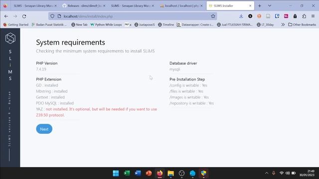 Cara Install SLiMS 9 Bulian ditahun 2023 смотреть онлайн
