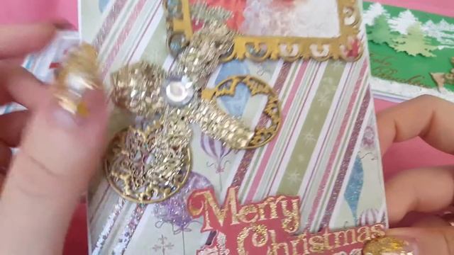 Скрапбукинг: открытки на новый год DIY смотреть онлайн