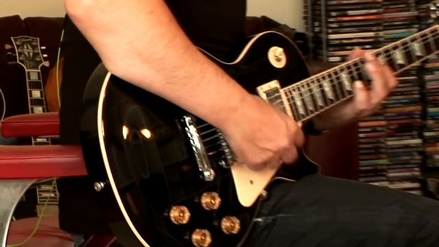 2001 Gibson Les Paul Std. black смотреть онлайн