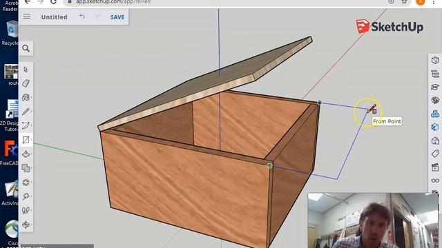 Sketch up week two Storage box смотреть онлайн