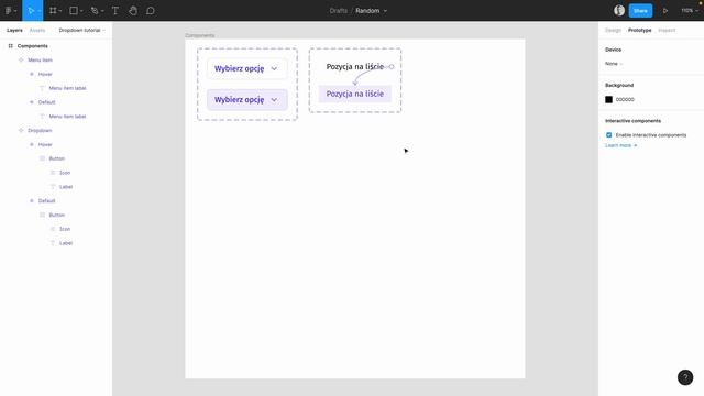 Jak zrobić rozwijane dropdown menu? ✏️ Figma tutorial po polsku смотреть онлайн