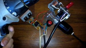 Блок питания для шуруповерта из электронного трансформатора часть1