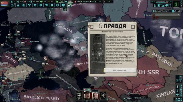 UNWHOLESOME SABLIN restores the Soviet Union! - Hearts of Iron 4 |The New Order| смотреть онлайн