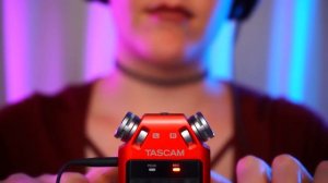 ASMR Tascam Mic Tapping w/ Scratching ✨ Tingly Deep Ear Sounds (No Talking)