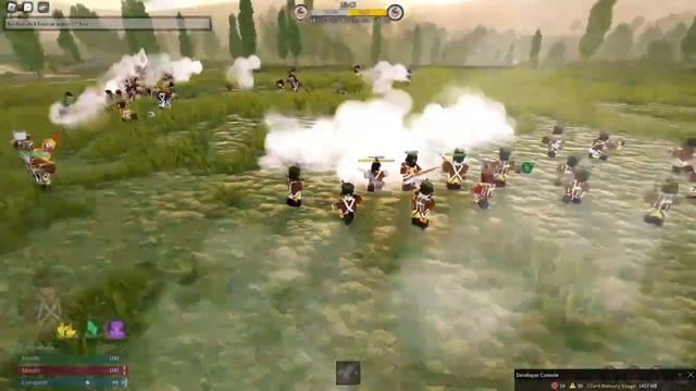 Napoleonic Wars Roblox#2 Нарезной геймлпей за застрельщиков-скирмишеров смотреть онлайн
