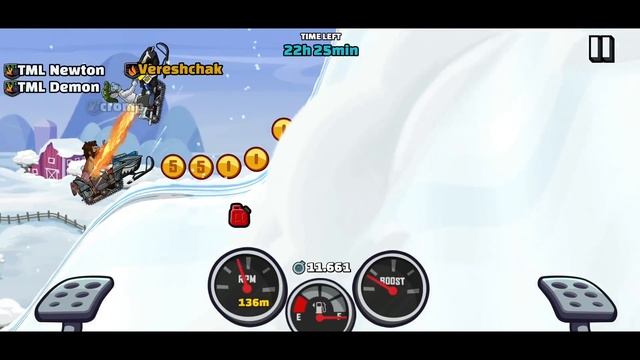 Hill Climb Racing 2 - 36887 points in PATIENCE Team Event GamePlay смотреть онлайн