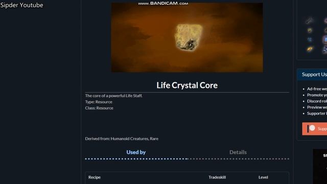 Where to find Life Crystal Core New World смотреть онлайн