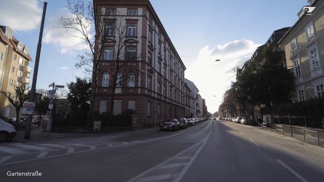 Walking through Frankfurt am Main / Germany during winter 2021 [4K] смотреть онлайн