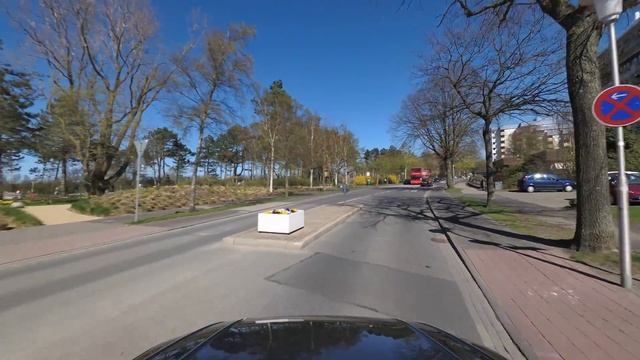 Cuxhaven, Germany: Duhnen/Döse, Wehrbergsweg, Cuxhavener Straße, Steinmarner Straße - 4K Ultra HD смотреть онлайн
