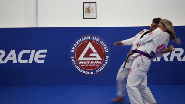 Women's self-defence - Gracie Barra Brazilian Jiu Jitsu смотреть онлайн