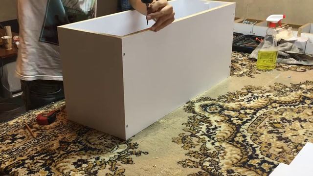 Навесная тумба своими руками за 10 МИНУТ смотреть онлайн