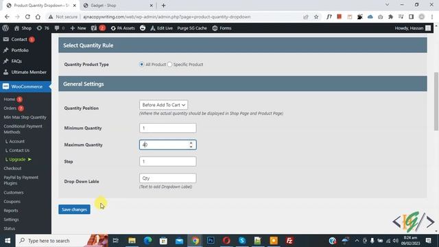 How to Change Add to Cart Quantity Box into Dropdown List Using Plugin in WooCommerce смотреть онлайн