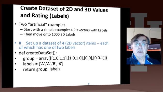 IU X-Informatics Unit 15 : Recommender System IV 1: Python k'th Nearest Neighbor Algorithms I смотреть онлайн
