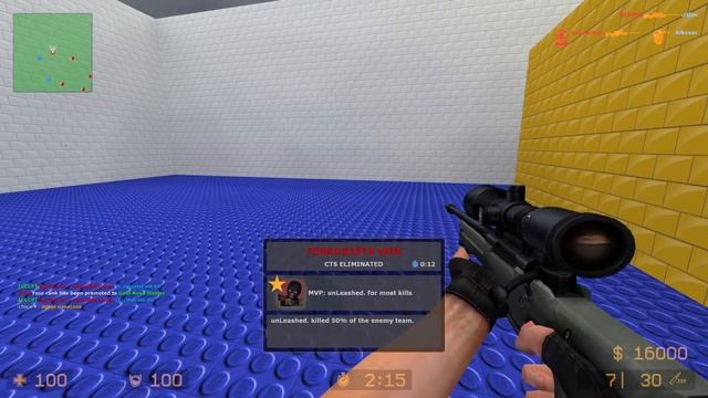 Counter-Strike: Source AWP Gameplay - awp_lego_2c (18-2) смотреть онлайн