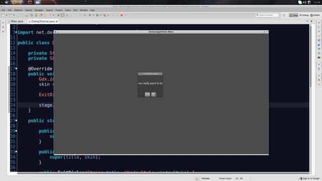 Request 19 (LibGDX) - How to use the Dialog from scene2d.ui смотреть онлайн