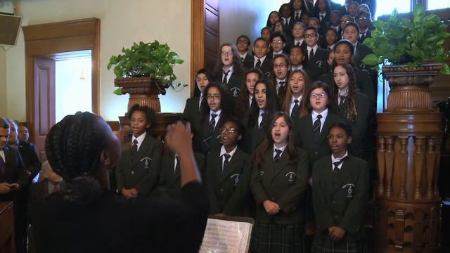 Robert Treat Academy Choir – Geno Baroni Commemorative Luncheon смотреть онлайн