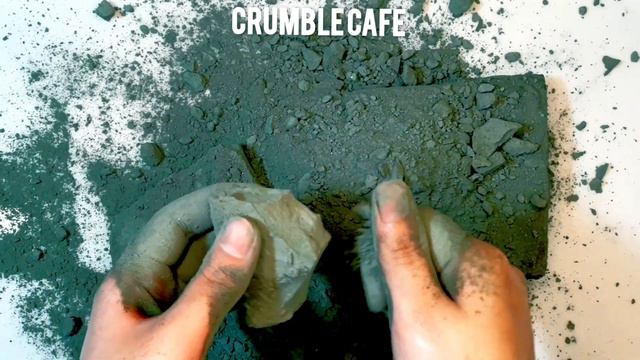 Asmr Reformed Gymchalk Blocks💚 | Oddly Satisfying | CRUMBLE Cafe