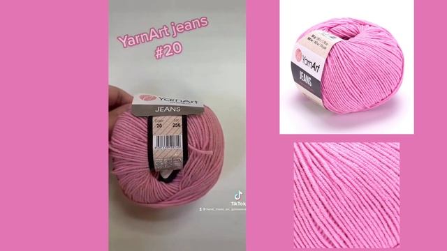 Відео огляд пряжі YarnArt Jeans смотреть онлайн