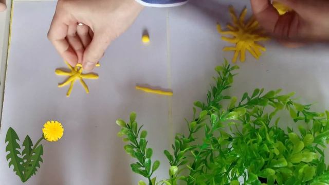 Ліпимо з легкого пластиліну. Ліпимо Кульбабу. Цікаво навчатися смотреть онлайн