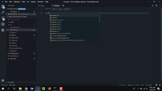 EP 002 - Validating Forms in React without pain смотреть онлайн