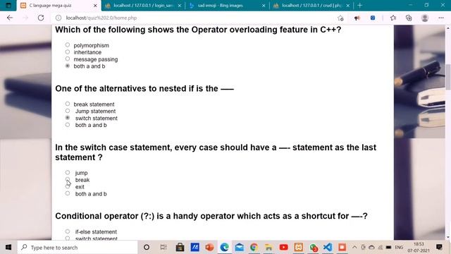 Online Quiz project in PHP With Source Code ? смотреть онлайн