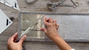 Зеркальное панно на стену своими руками #1
