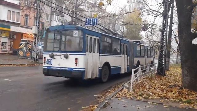 Троллейбус ЗИУ 10 #460, Богдан #499 Херсон 03.12.20 смотреть онлайн