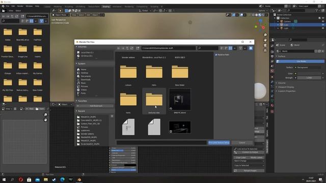 Blender Beginners Tutorial how to add Textures using Node Wrangler смотреть онлайн