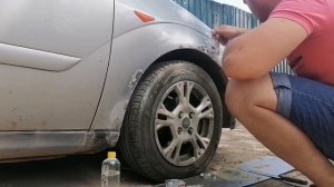 Как зашпаклевать крыло самому в первый раз