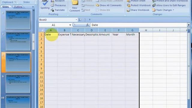 ExcelExperts.com - Teach Yourself Excel Lesson Change Column Width - Change Column Width смотреть онлайн
