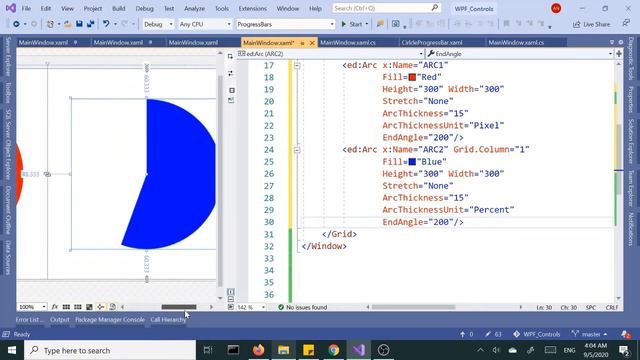 WPF Controls | 19-Circle ProgressBar HD | VS2019 | Circle ProgressBar in WPF смотреть онлайн