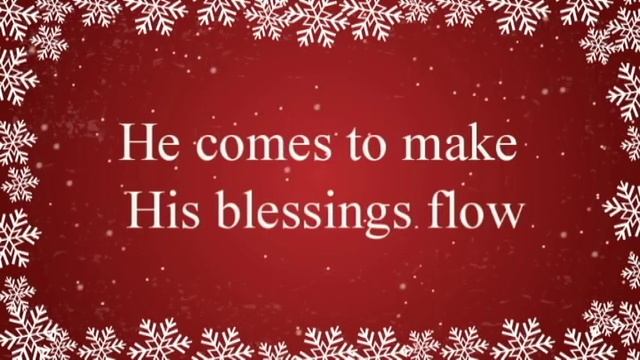 Joy to the World with Lyrics | Christmas Carol & Song смотреть онлайн