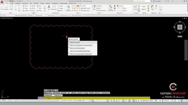 2. Novidades AutoCAD 2021: Revcloud (Nuvem de Revisão) смотреть онлайн