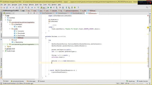 Android RSS Feeds XML Ep.05 : GridView - Parse Show Images and Multiple Text [XmlPullParser] смотреть онлайн