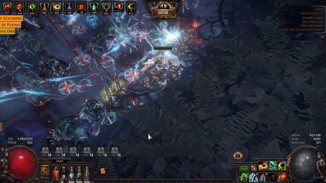 Venom Gyre Strength Stacking Berserker | 77M Dps 120k Ehp | 100% Delirium And Uber Exarch Showcase