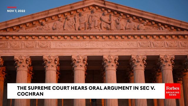 The Supreme Court Hears Oral Arguments In Case That Could Allow More Challenges To SEC смотреть онлайн