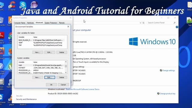 Java Tutorial for Beginners [Part-2] – Environment set up смотреть онлайн