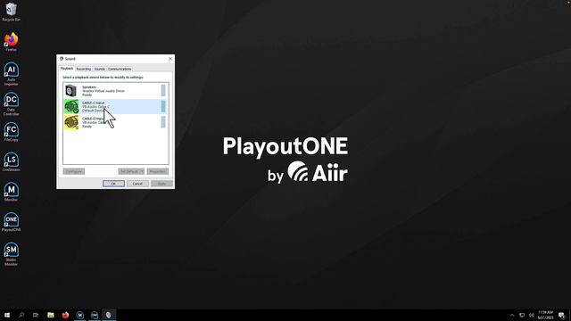 PlayoutONE: Disable Windows Audio Exclusive Mode смотреть онлайн