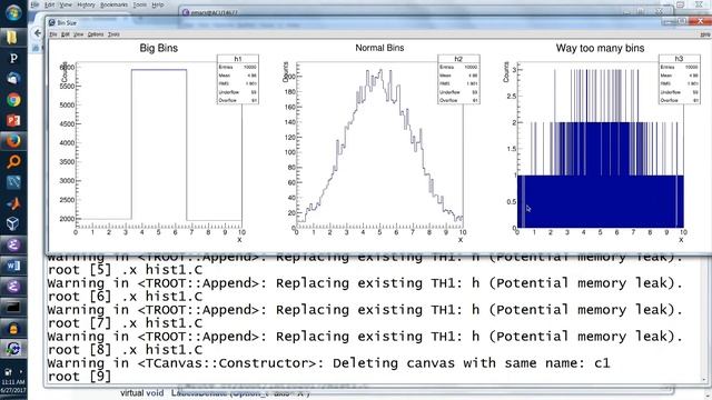 Intro to ROOT Tutorial Lesson 4 - Histograms смотреть онлайн