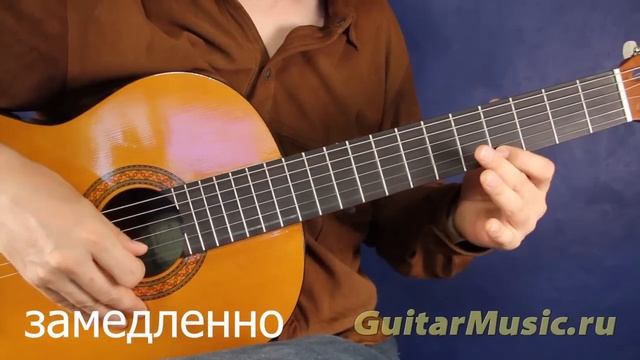 Jingle Bells — как играть на одной струне — Простые мелодии для гитары смотреть онлайн