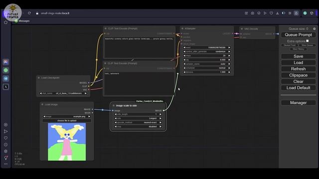 How To Use ComfyUI img2img Workflow With SDXL 1.0 In Google Colab(AI Tutorial) смотреть онлайн