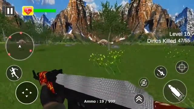 Jurassic Dinosaur Hunter Game Level 1 смотреть онлайн