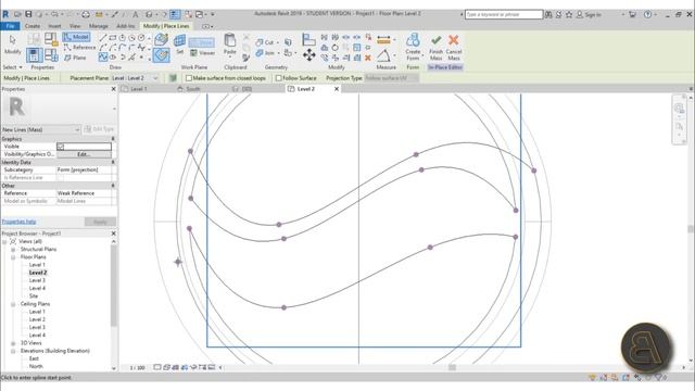 Zaha Hadid Leeza SOLO Tower in Revit Tutorial смотреть онлайн
