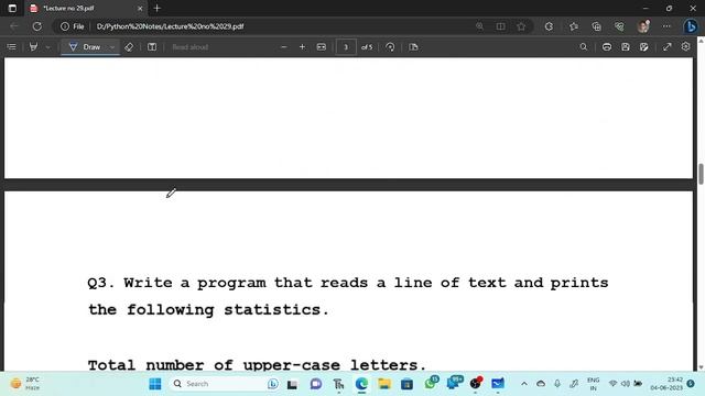 String Question in Python || Python|| CBSE 11th Class|| B.Tech 2nd Year AKTU|| Lecture No 29 смотреть онлайн