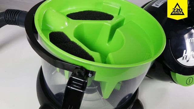 Обзор Пылесос с аквафильтром ARNICA Hydra смотреть онлайн