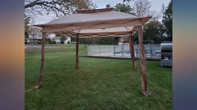 Cool Spot 11'x11' Pop-Up Instant Gazebo Tent With Mosquito Netting Outdoor Canopy Review
