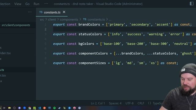 Tutorial: Full Stack CRUD MERN App from Complete Scratch - A DnD Note Taking Application, Part 17 смотреть онлайн