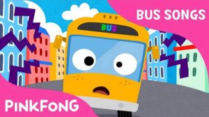 The Wheels on the Yellow City Bus | Bus Songs | Car Songs | PINKFONG Songs